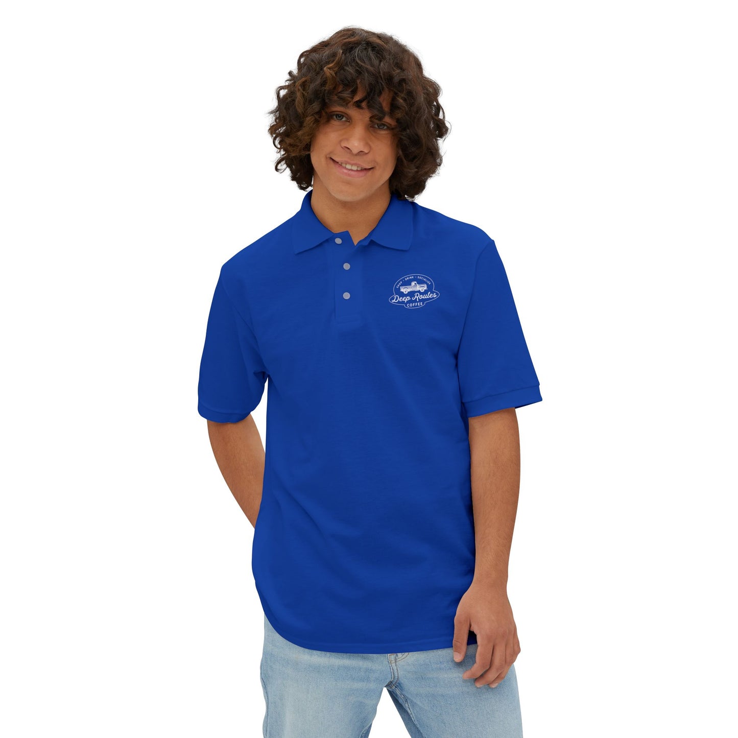 Deep Routes Coffee Polo